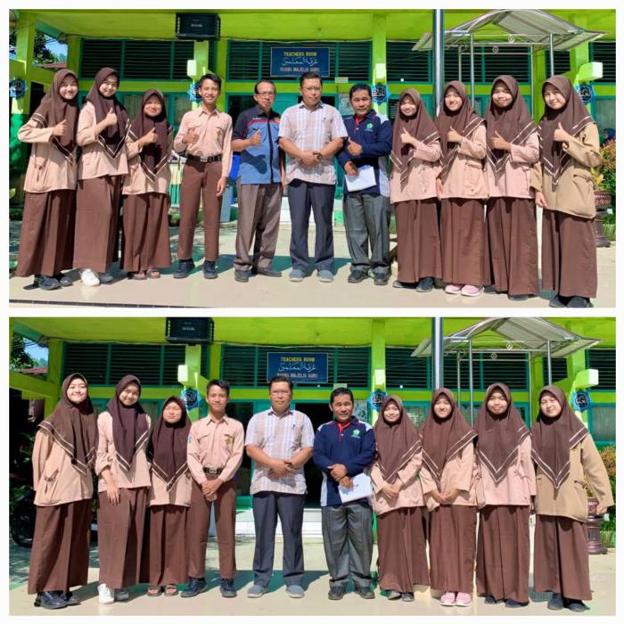 7 SIswa MTsN 1 Kota Sungai Penuh Lulus SMA Titian Teras Jambi