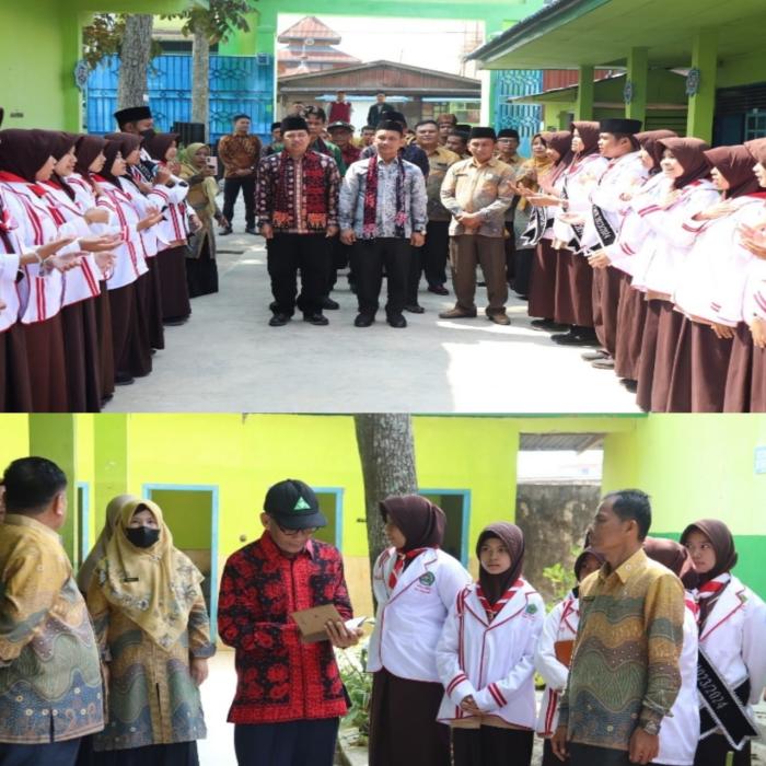 MTsN 1 Kota Sungai Penuh Ikut Serta Dalam Lomba Madrasah Sehat Tingkat Provinsi Jambi Tahun 2023.