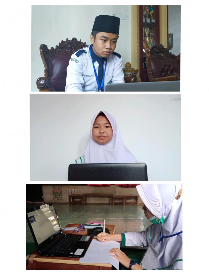 Siswa MTsN 1 Kota Sungai Penuh Ikuti KSMO( Kompetensi Sains Madrasah Online ) Tingkat Nasional