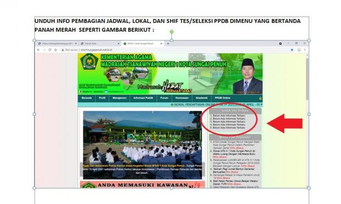 Info Terbaru PPDB MTsN 1 Kota Sungai Penuh Tahun Pelajaran 2021-2022
