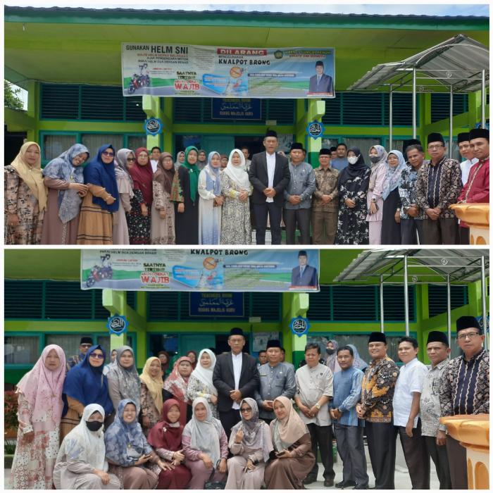 KUNJUNGAN BAPAK KEPALA KANTOR WILAYAH KEMENTERIAN AGAMA PROFINSI JAMBI DI MTsN 1 KOTA SUNGAI PENUH