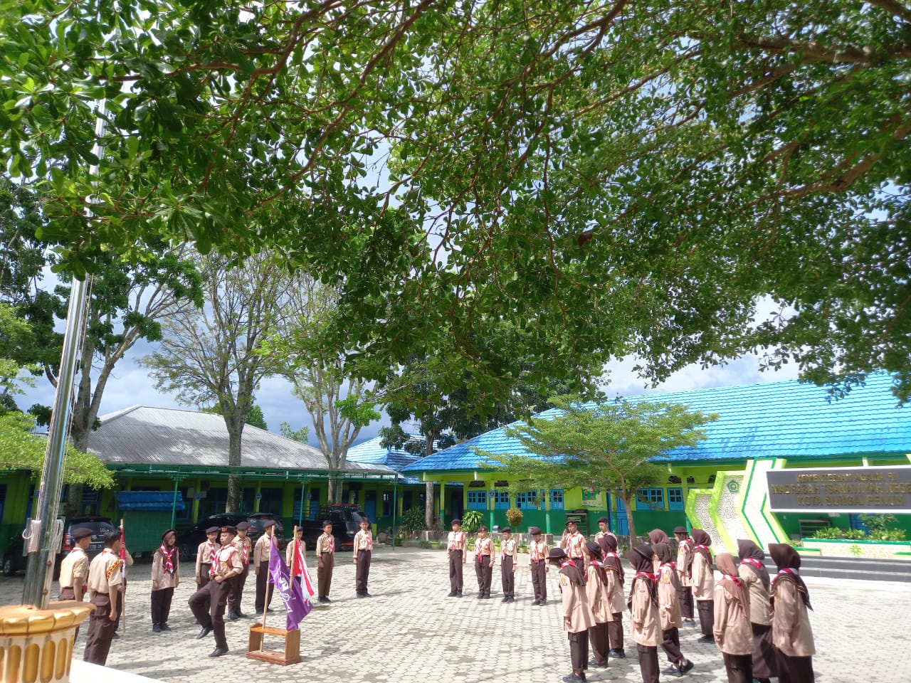 Latihan Rutin Pramuka Penggalang MTsN 1 Kota Sungai Penuh