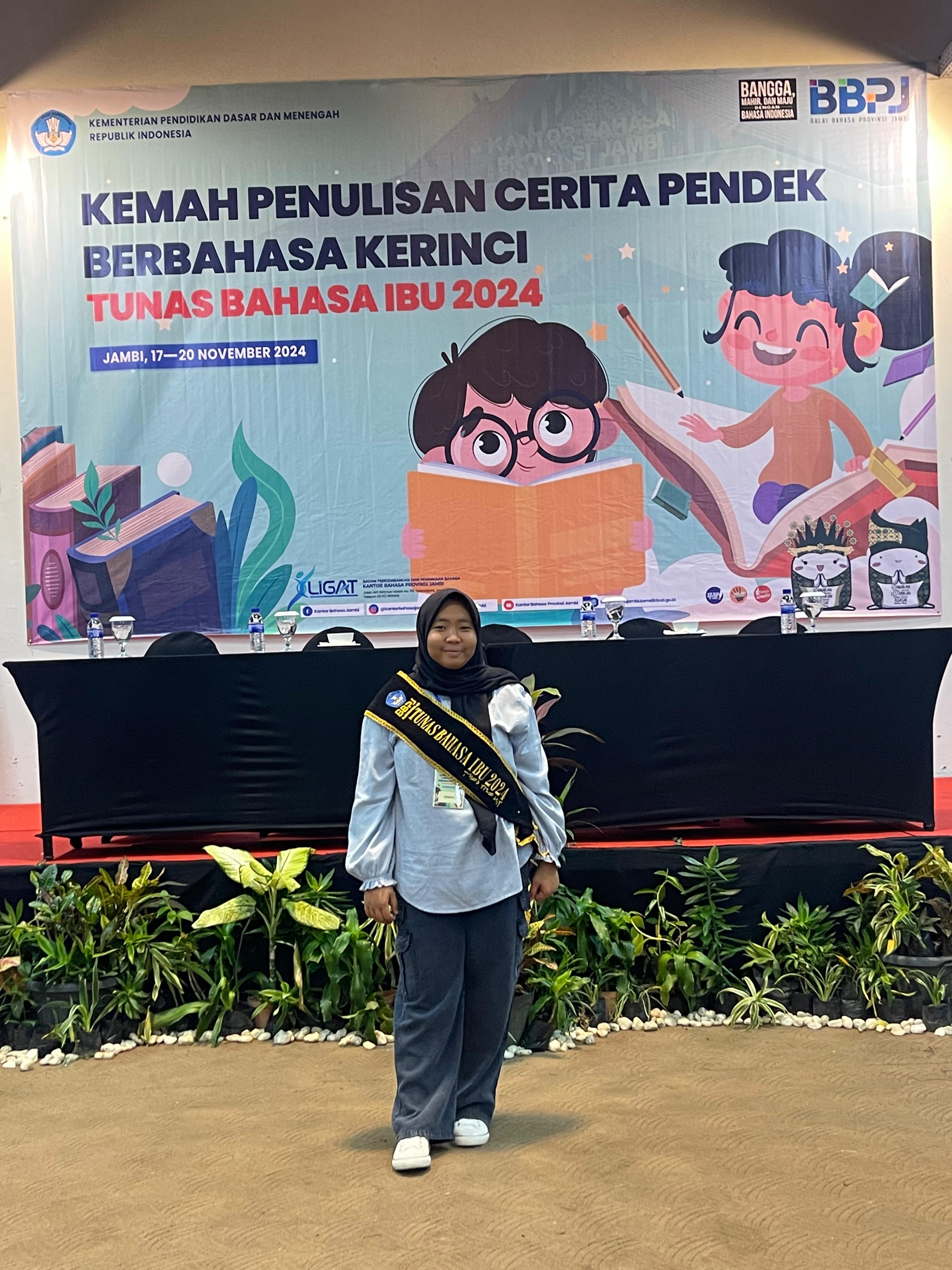 Siswa MTsN 1 Kota Sungai Penuh Ikuti Kemah Penulisan Cerita Pendek Berbahasa Kerinci Tunas Bahasa Ibu Tahun 2024