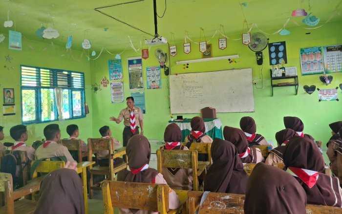 MTsN 1 Kota Sungai Penuh Gelar Latihan Pramuka Pasca Libur Semester Ganjil 2025/2026