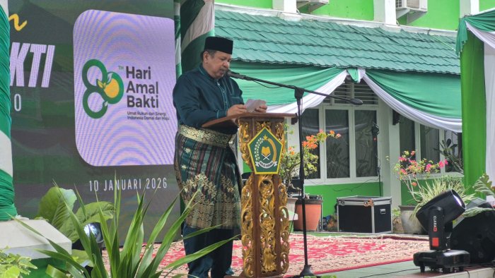 Kepala MTsN 1 Kota Sungai Penuh hadiri Acara Tasyakuran Hari Amal Bakti Kementerian Agama Ke-80