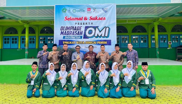 Peserta OMI MTsN 1 Kota Sungai Penuh Siap Berjuang di Ajang OMI Tahun 2025