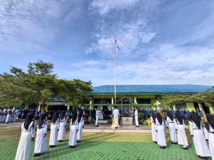 MTsN 1 Kota Sungai Penuh Gelar Upacara Hari Kesaktian Pancasila dengan Khidmat